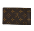 Louis Vuitton Continental Wallet, &pound;190, Accessories, Brown, Canvas, Back view